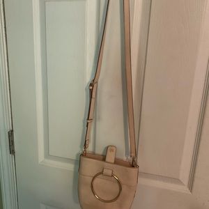 Pink crossbody bag